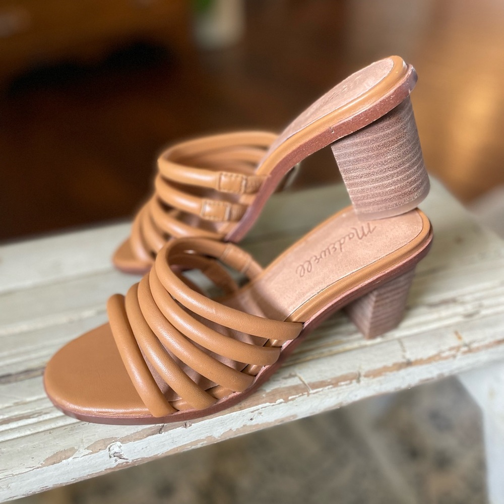Madewell The Addie High Heel Mule